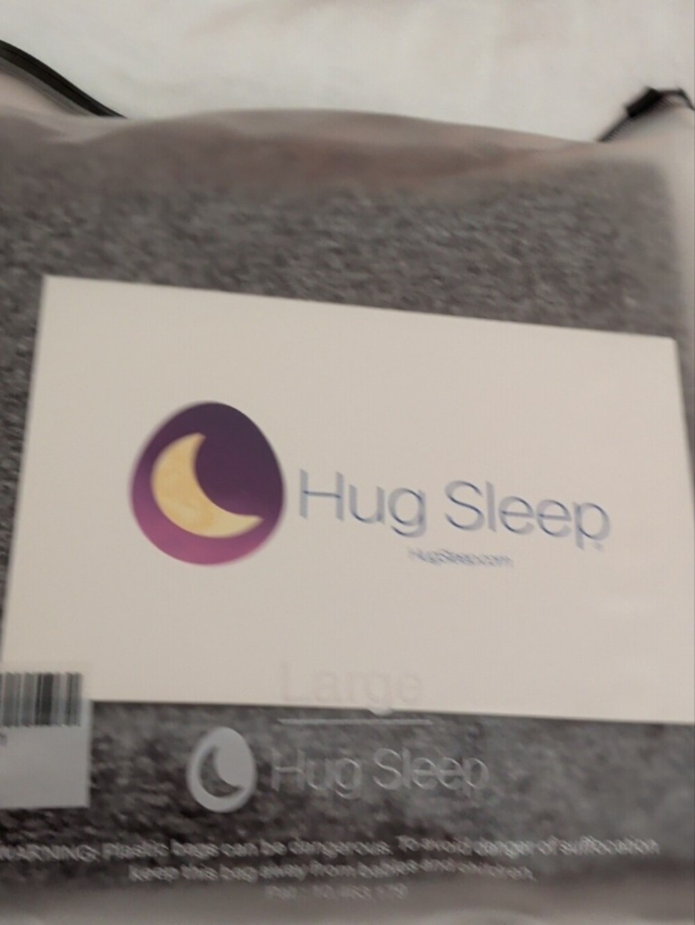 Hug Sleep Pod Adult Large Grey